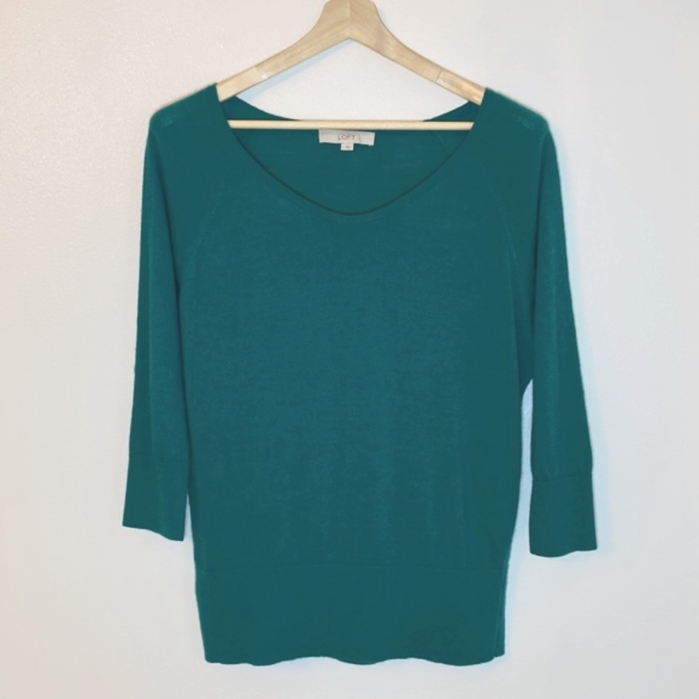 NWOT | Ann Taylor Loft ¾ Length Sleeve Sweater - Picture 1 of 7